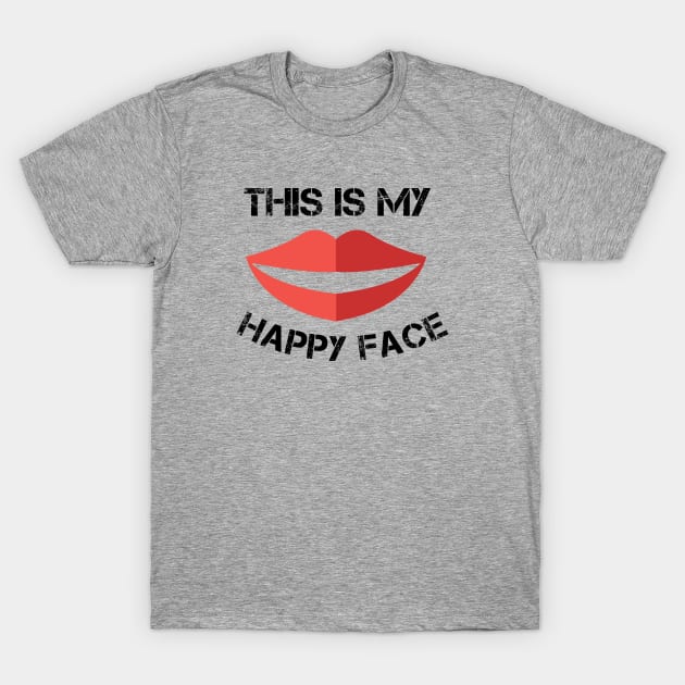 My Happy Face T-Shirt by Courtney's Creations